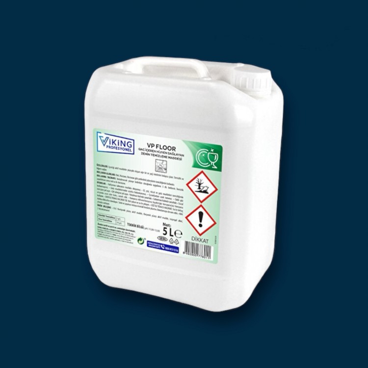 VP HİJYEN SAĞ.ZEMİN TEM.MAD.FLOOR QAC İÇEREN VİKİNG 5 LT*4