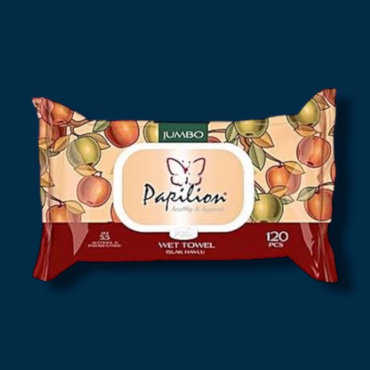 IH 120*18 PAPİLİON JUMBO KAP ISLAK HAVLU