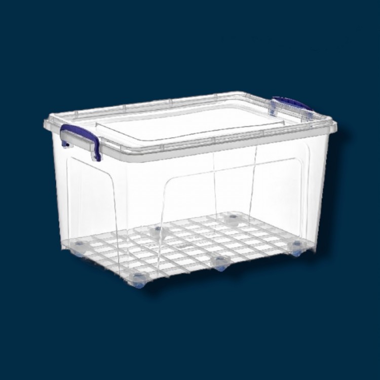 DERİN CLEAR BOX 42 LT OYUNCAK SAKLAMA