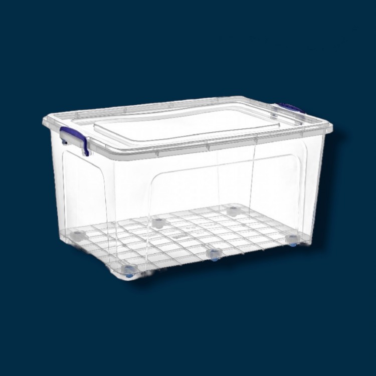 ___ DERİN CLEAR BOX 80 LT OYUNCAK SAKLAMA