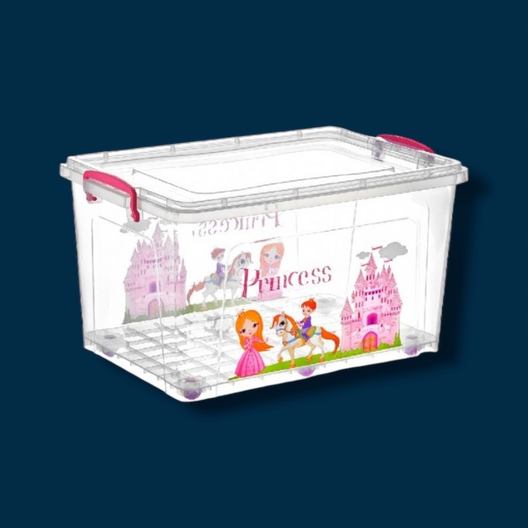 ___ NİCHE DERİN CLEAR BOX 80 LT OYUNCAK SAKLAMA