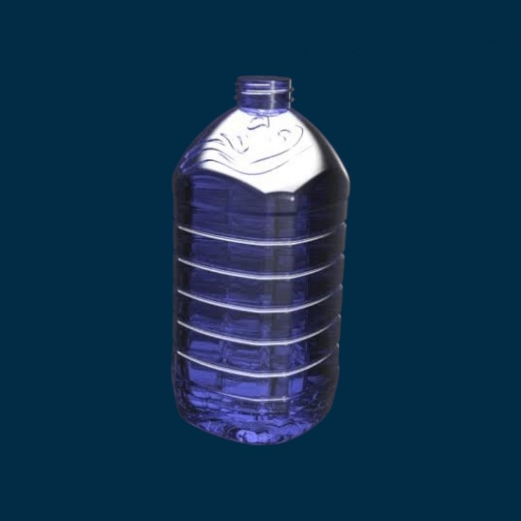 ___ PET ŞİŞE 5 LİK KARE + YEŞİL KAPAK