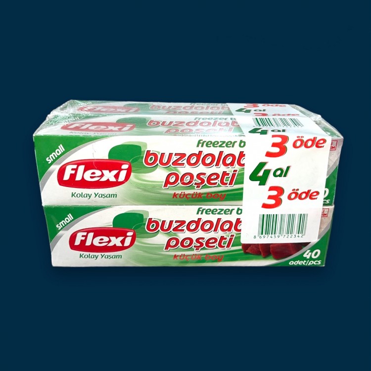 BUZDOLABI POŞETİ FLEXİ KÜÇÜK BOY 4A*3Ö*18