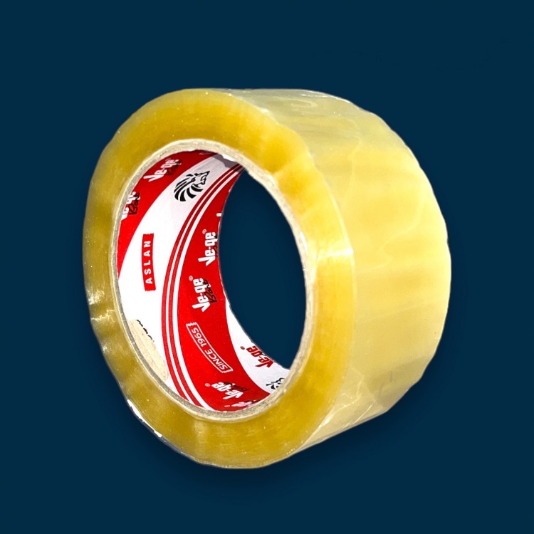 KOLİ BANDI ŞEFFAF 45*100 VEGE BANT (ASLAN)1 KL 48 AD