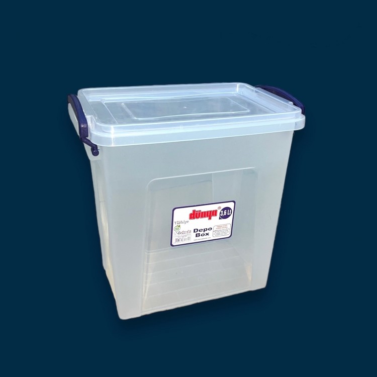 SAKLAMA KABI  3.6 LT DEPO BOX