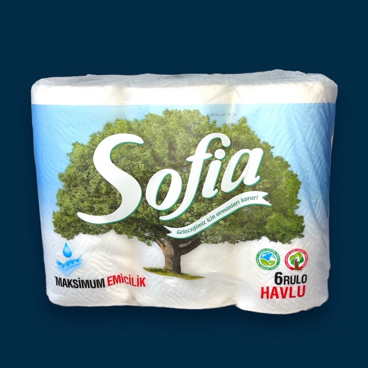 KH 6 LI*4 PK SOFİA MUTFAK KAĞIT HAVLU