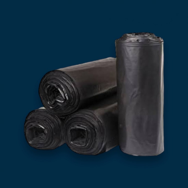 ÇP BATTAL 75*90 300 GR SİYAH VURAL ÇÖP POŞETİ