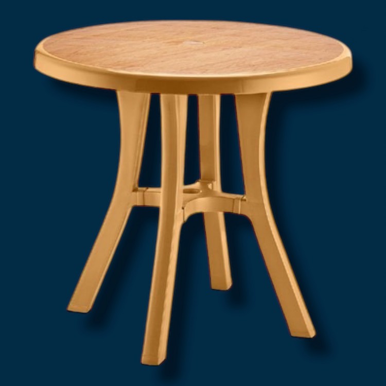 MASA ROYAL 80 CM TEAK HM510 TK01