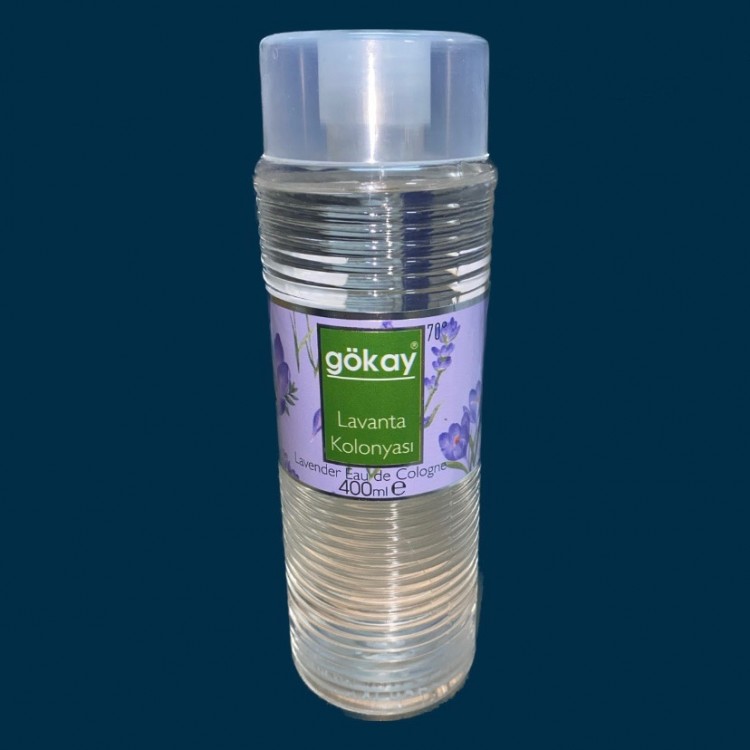 KLN 400 ML*15 GÖKAY KOLONYA  LAVANTA