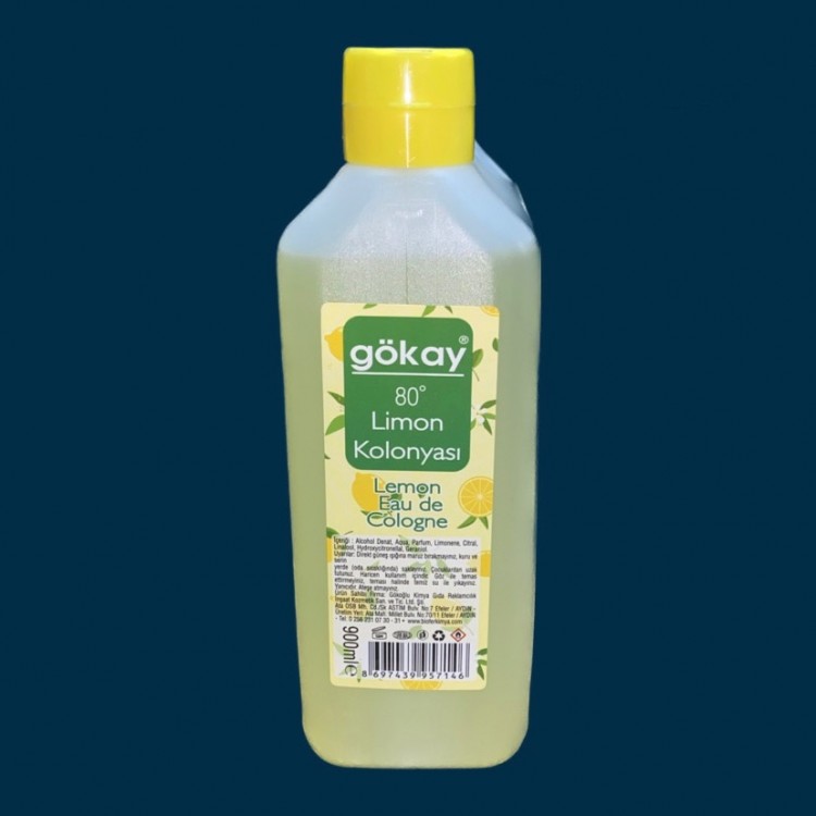 KLN 900 ML*12 GÖKAY KOLONYA LİMON