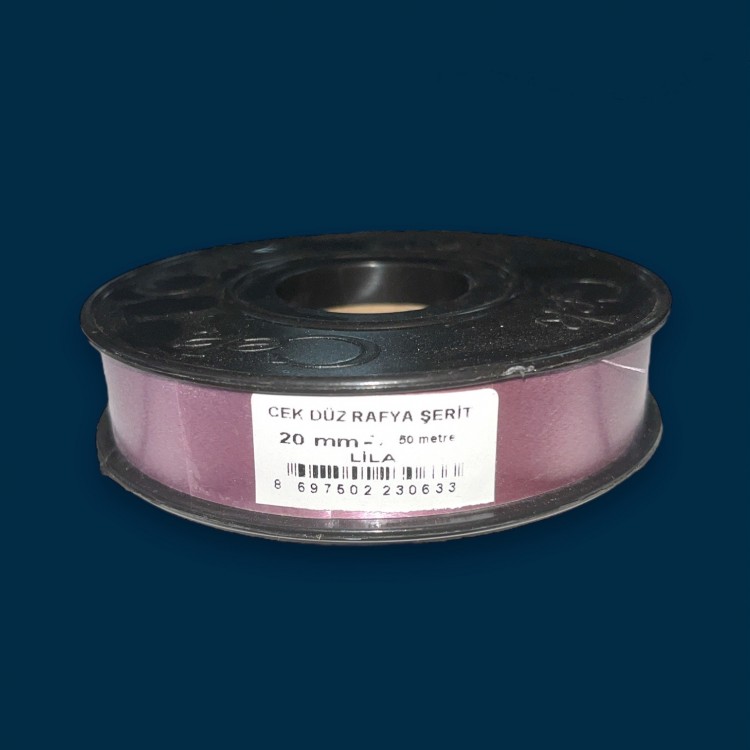 RABANT 20 MM 50 MT KARIŞIK 1 K*100(BEYAZ-LİLA-AÇIK PEMBE)