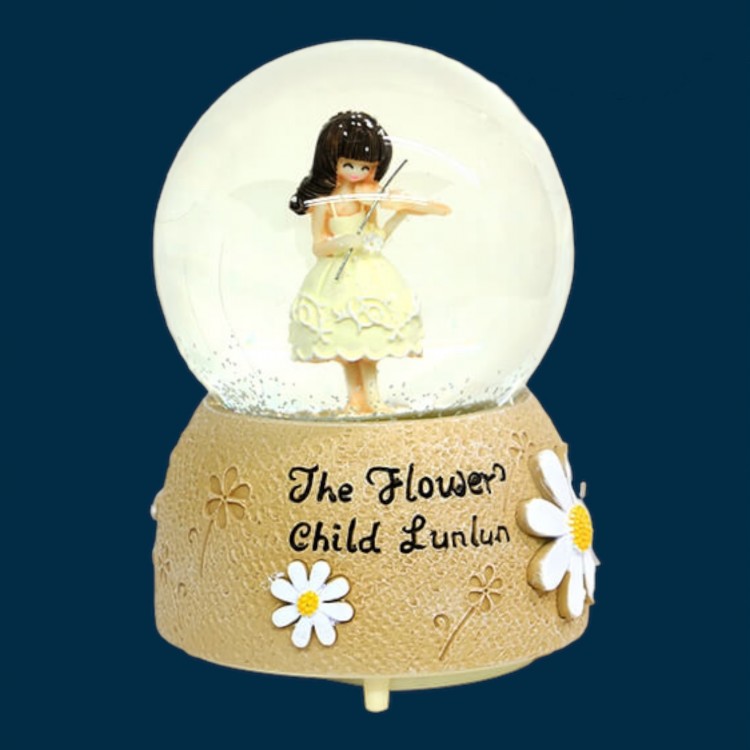 DKR KAR KÜRESİ KEMAN ÇALAN MELEK MOTORLU MÜZİKLİ 100CC C0581