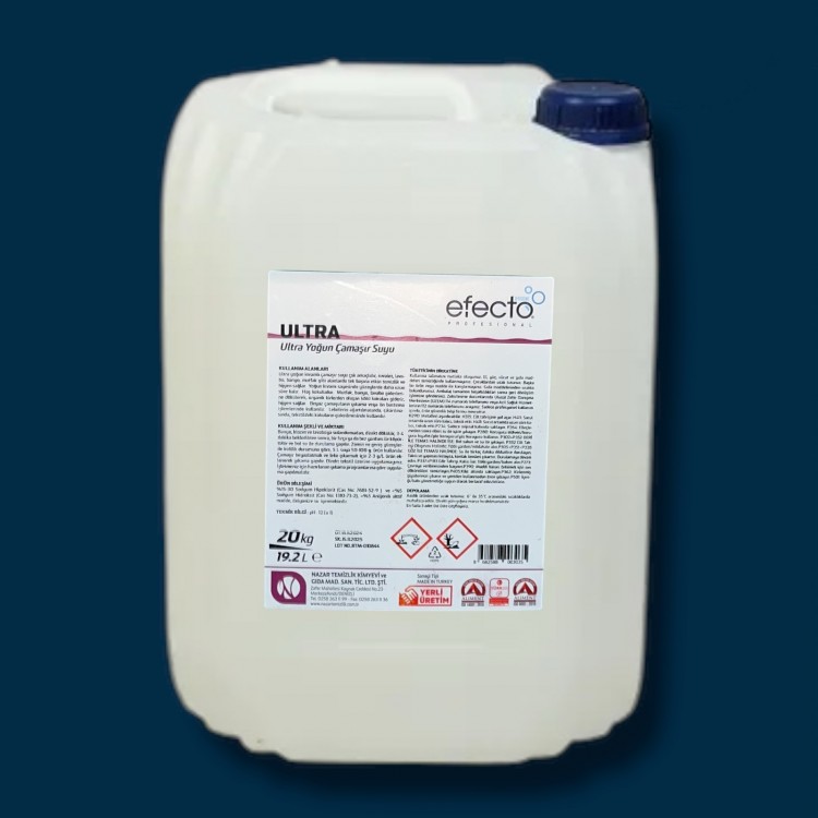 ÇSU 20 KG ULTRA EFECTO ÇAMAŞIR SUYU KLOR BAZLI