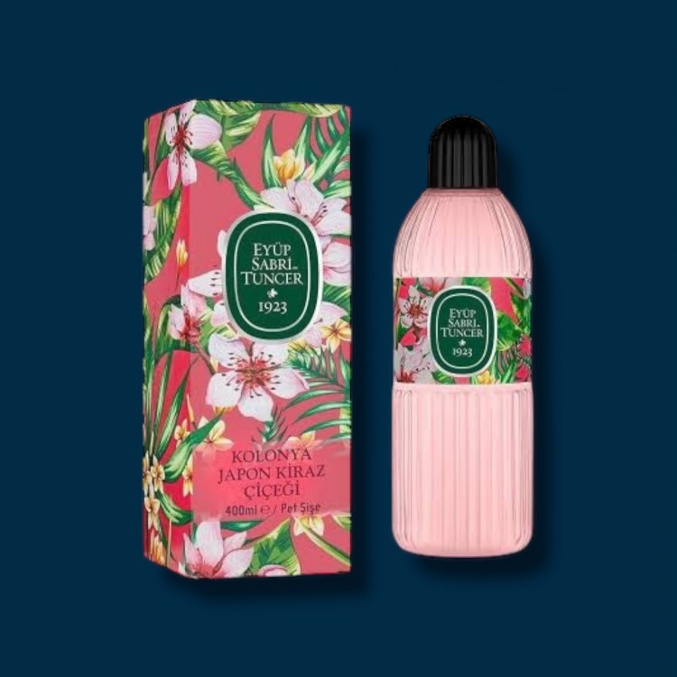 KLN 400 ML*24 EYÜP SABRİ TUNCER KOLONYA JAPON KİRAZ ÇİÇEĞİ