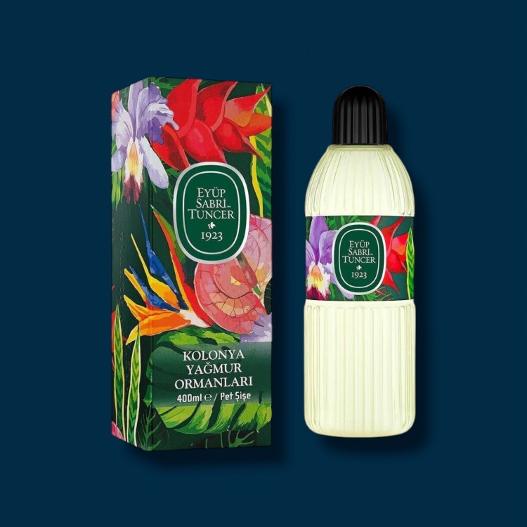 KLN 400 ML*24 EYÜP SABRİ TUNCER KOLONYA YAĞMUR ORMANLARI