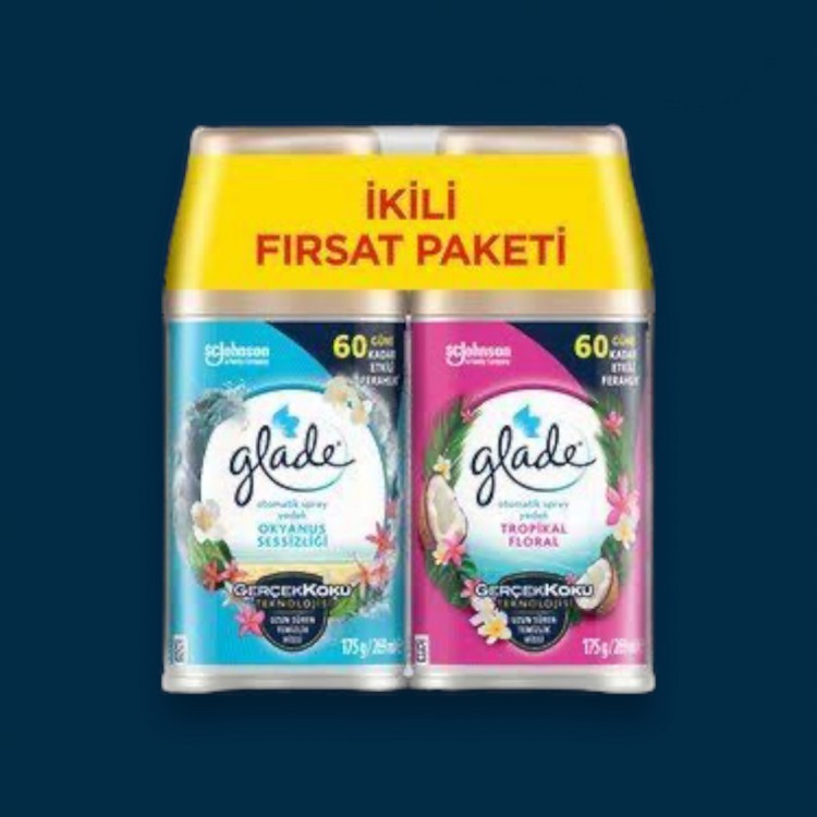 OP GLADE 2 Lİ*6 TROPİKAL FLORA-OKYANUS ODA PARFÜMÜ