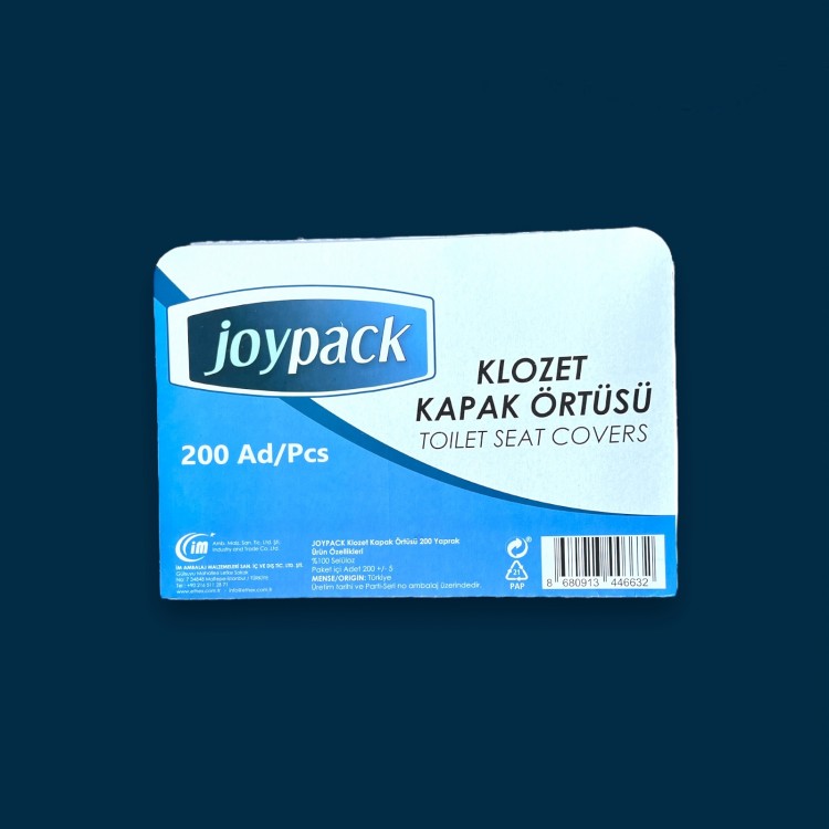 KLOZET KAPAK ÖRTÜSÜ JOYPACK 200 LÜ*1 KL 20 PK