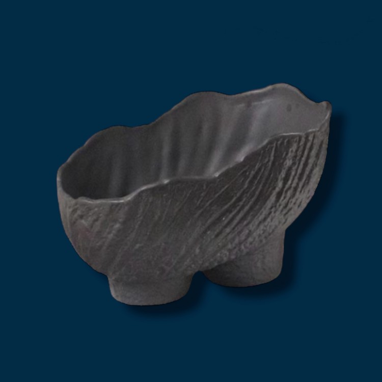 DKR VAZO SERAMİK SİYAH 25*17*19 CM LİCİA LCA0028