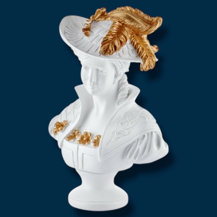 DKR BÜST BEYAZ CAMILA KADIN 46*30.5*61 CM 1QD-CQ-07W