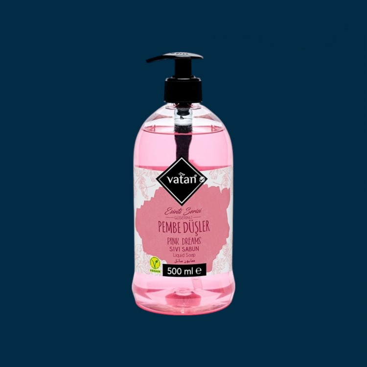 SS 700 ML*12 VATAN PEMBE DÜŞLER SIVI SABUN