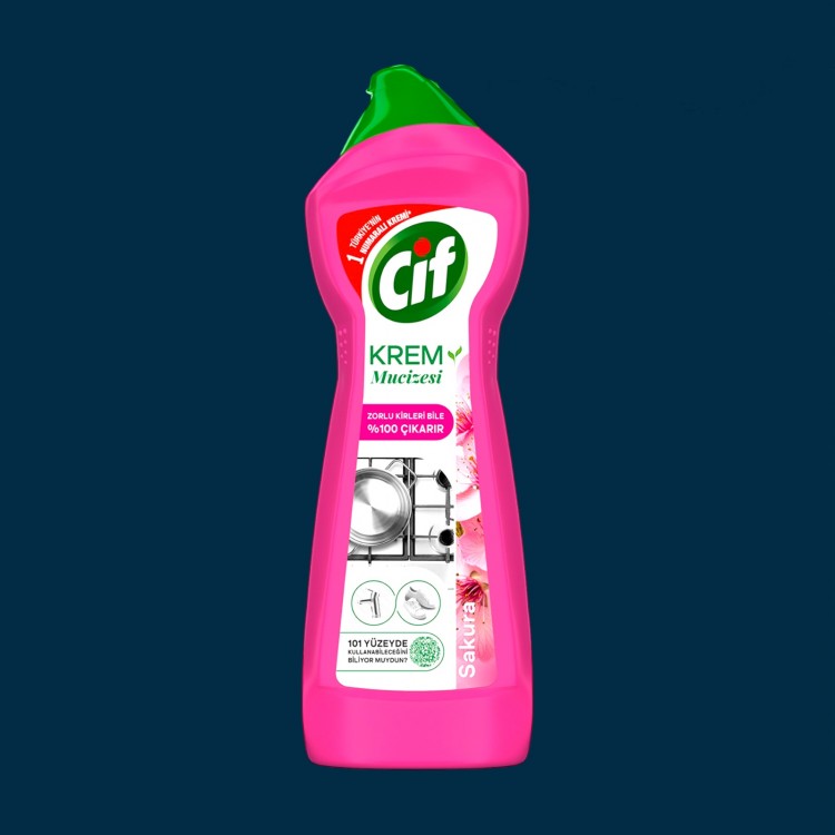 GT 750 ML*16 CİF KREM SAKURA