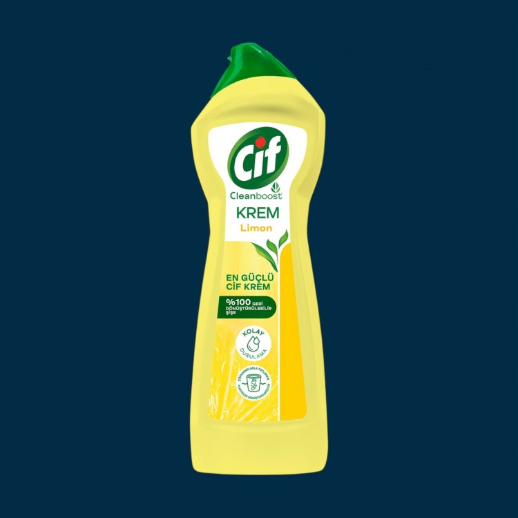 GT 750 ML*16 CİF KREM TEMİZLİĞİ LİMON